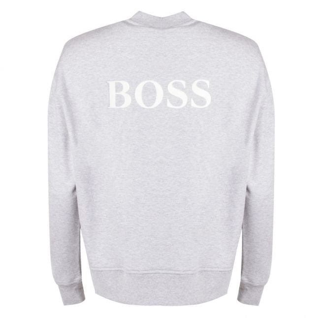 Casual Womens Grey Tastand Crew Neck Sweat Top