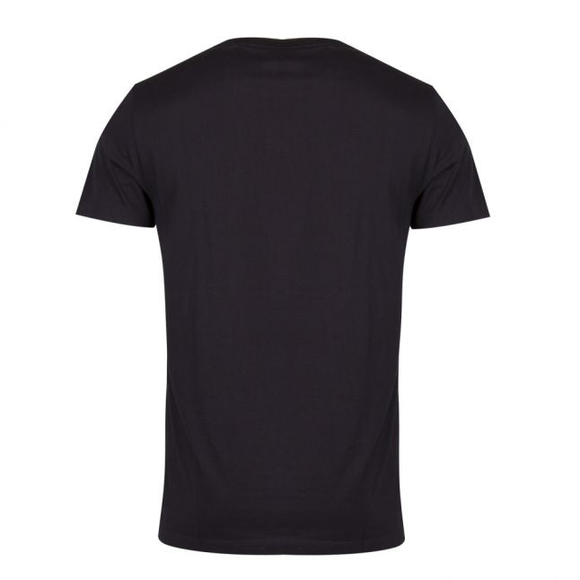 Casual Mens Black Teedog S/s T Shirt