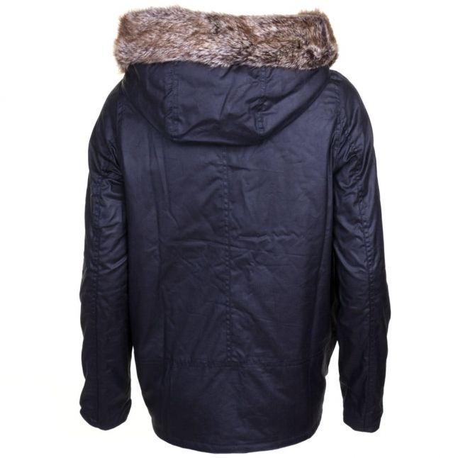 Lifestyle Womens Navy Crevasse Waxed Jacket