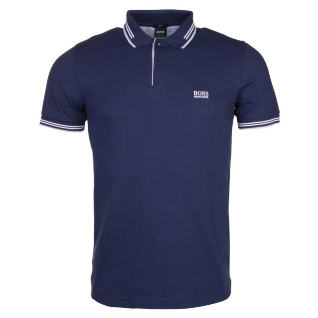 Athleisure Mens Navy Paul Slim S/s Polo Shirt