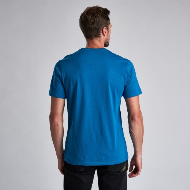 Mens Aqua Mono S/s T Shirt