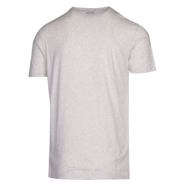 Athleisure Mens Light Grey Tee 1 Tonal Logo S/s T Shirt