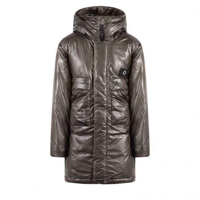 Mens Oil Slick Thermo Long Down Coat