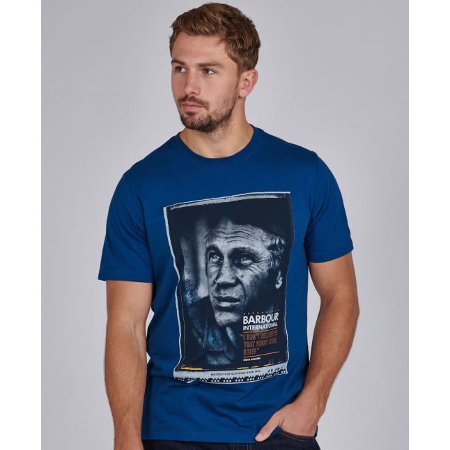 Mens Dark Petrol Hero S/s T Shirt