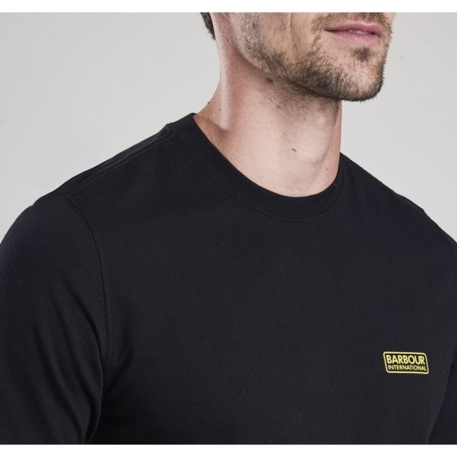 Mens Black Small Logo S/s T Shirt