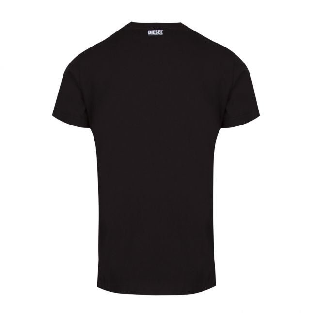 Mens Black T-Diego-B18 S/s T Shirt