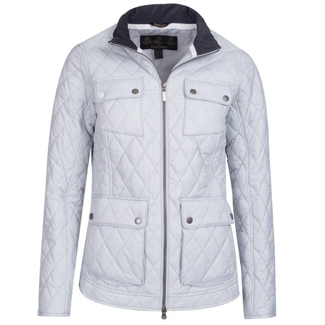 Lifestyle Womens Ice White Dolostone Quilted Jacket