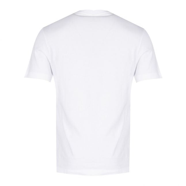 Mens White Big Logo S/s T Shirt