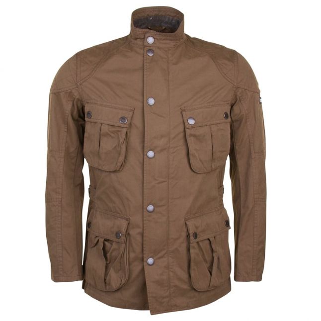 Mens Dark Sand Lockseam Casual Jacket