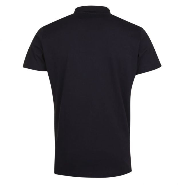 Mens Black T-Temp S/s Polo Shirt