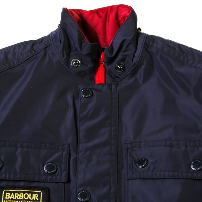 Boys Navy Nyloc Jacket