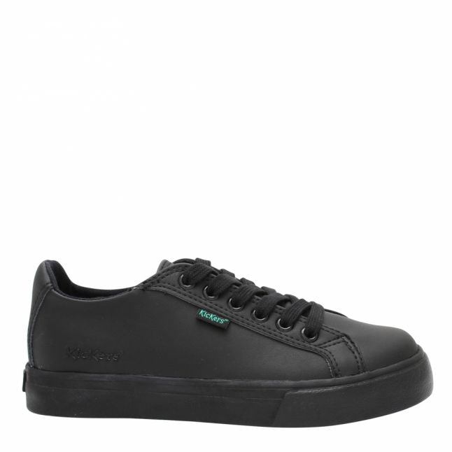 Junior Black Tovni Lacer Shoes (12.5-2.5)