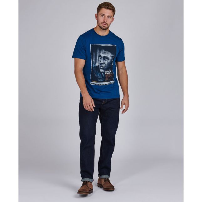 Mens Dark Petrol Hero S/s T Shirt