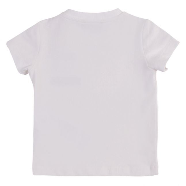 Baby White Soft Toy S/s T Shirt