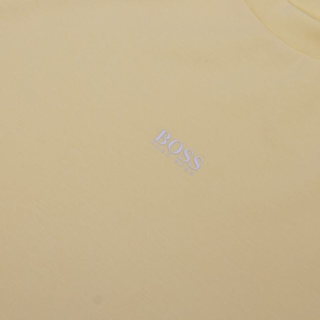 Casual Mens Pale Yellow Tchup Centre Logo S/s T Shirt