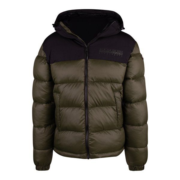 Mens Green Depths Hornelen Padded Jacket