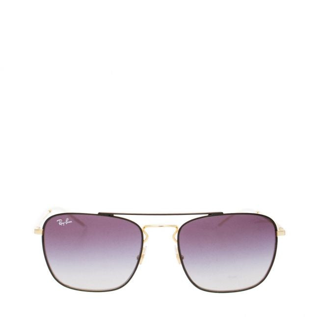 Unisex 90548G Gold/Dark Grey RB3588 Sunglasses