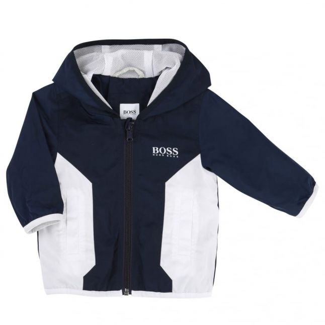 Baby Navy Casual Hooded Jacket