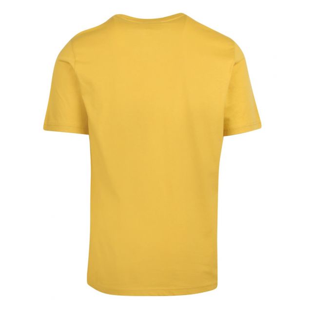 Mens Mustard Classic Zebra Regular Fit S/s T Shirt