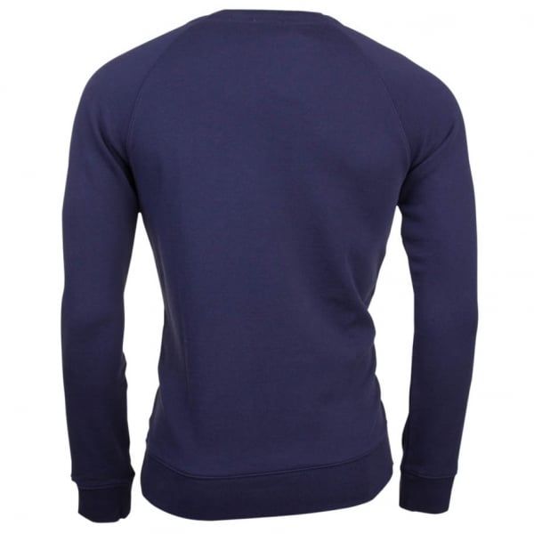 Mens Dark Blue Wheel UK Sweat Top