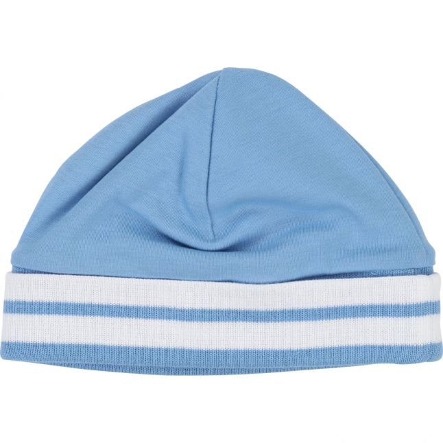 Baby Blue Logo Stripe Soft Hat