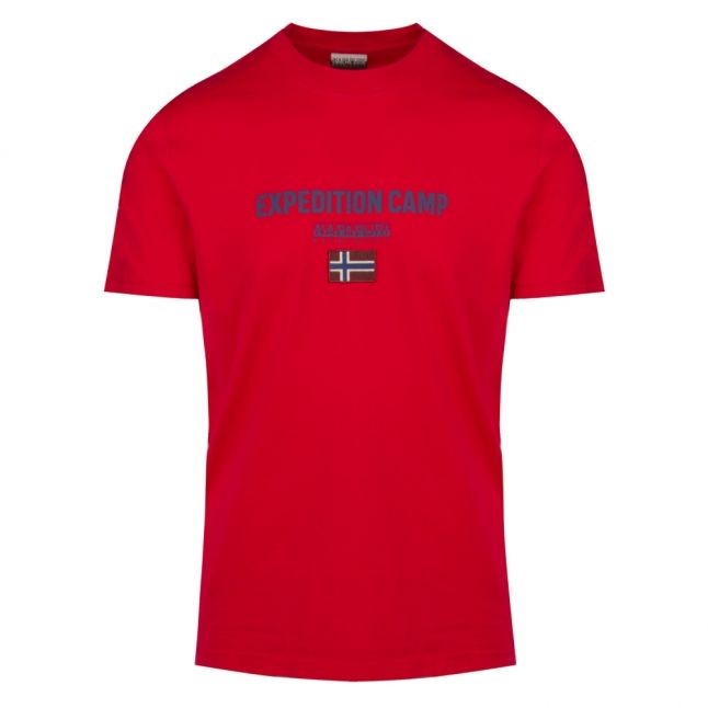 Mens True Red Sonthe S/s T Shirt