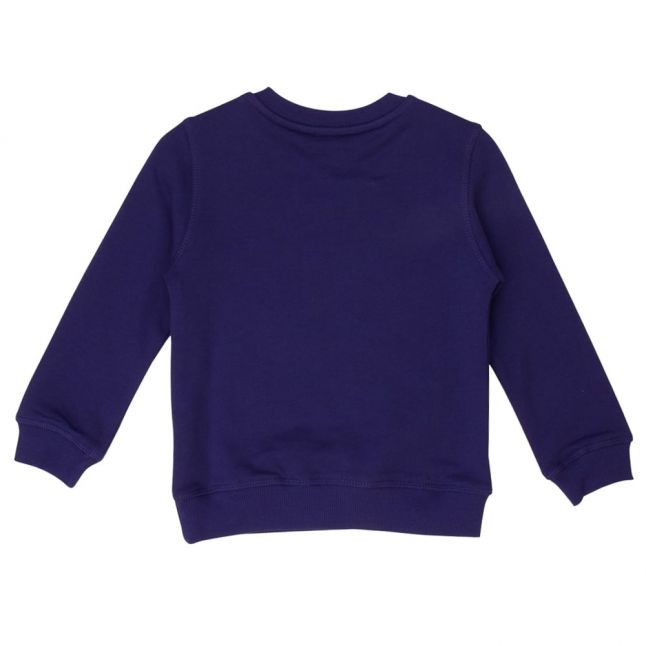 Girls Blue Tiger 4 Sweat Top