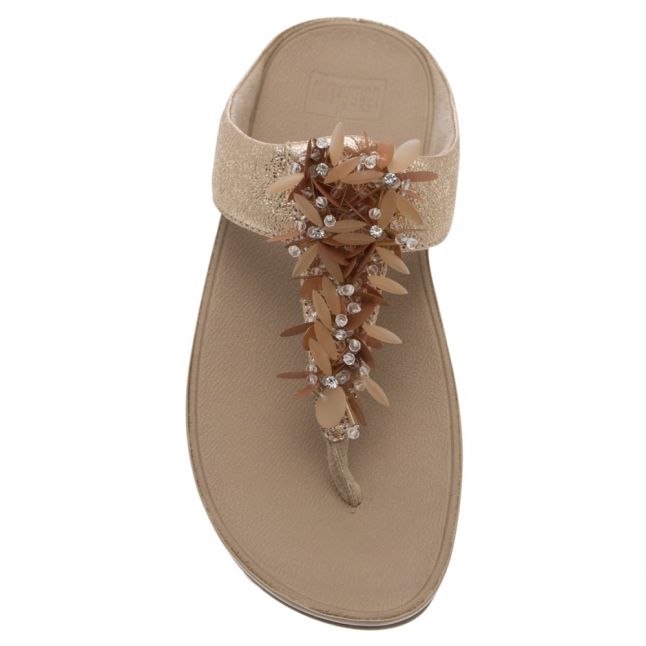 Womens Rose Gold Boogaloo™ Toe-Post Sandals