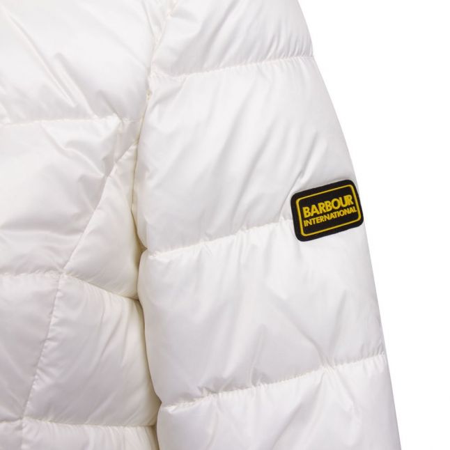 Womens Cloud Island Hooded Quilted Jacket