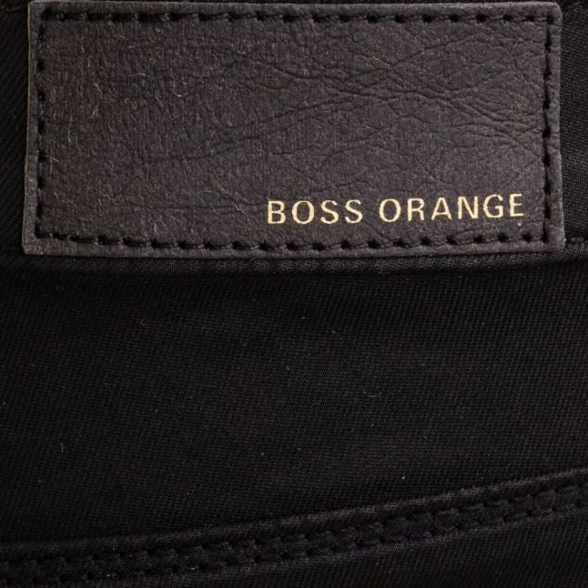 Boss Orange Womens Black J10 Florida Coated Jeans