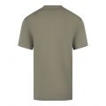 BOSS T Shirt Mens Dark Beige Beach UV Slim S/s T Shirt
