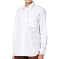 Womens White Swirl Trim Pocket Shirt 138273 by PS Paul Smith from Hurleys