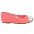 Girls Pink Scalloped Ballet Pumps 32996 by Billieblush from Hurleys