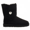 Womens Black Bailey Button Bling Boots 66326 by UGG from Hurleys