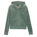 Womens Chinois Green Robertson Classic Zip Hoodie 138317 by Juicy Couture from Hurleys