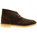 Mens Beeswax Leather Desert Boot 7710 by Clarks Originals from Hurleys