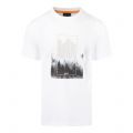Mens White Te_Forest S/s T Shirt 138113 by BOSS from Hurleys