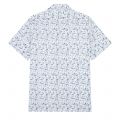 Mens White Floral Regular Fit S/s Shirt 137906 by PS Paul Smith from Hurleys