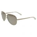 Womens Silver Mirror Polarized Chelsea Sunglasses 51940 by Michael Kors Sunglasses from Hurleys