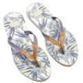 Womens Tropical Stonewash Magnolia Island Floral Flip Flops 39654 by UGG from Hurleys