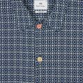 Mens Blue Tile Print Casual Fit S/s Shirt 137921 by PS Paul Smith from Hurleys
