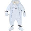 Baby Blue Tipped Snowsuit 16663 by BOSS from Hurleys