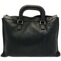Womens Black Gaitier Exotic Stab Stitch Large Tote Bag 12088 by Ted Baker from Hurleys