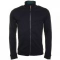 Mens Navy Waltzy Zip Through Sweat Top 33063 by Ted Baker from Hurleys