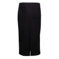 Womens Black Repeat Logo Milano Midi Skirt 101132 by Calvin Klein from Hurleys