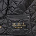 Boys Black Heritage Liddesdale Quilted Jacket 63867 by Barbour from Hurleys