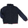 Boys Navy Branded Hooded Jacket 16695 by BOSS from Hurleys