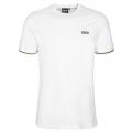 Mens Bright White Torque Tipped S/s T Shirt 138065 by Barbour International from Hurleys