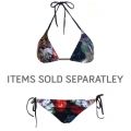 Womens Black Besaly Shadow Floral Bikini Pants 7555 by Ted Baker from Hurleys