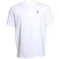 Mens White Chest Logo S/S Polo Shirt 52010 by Aquascutum from Hurleys